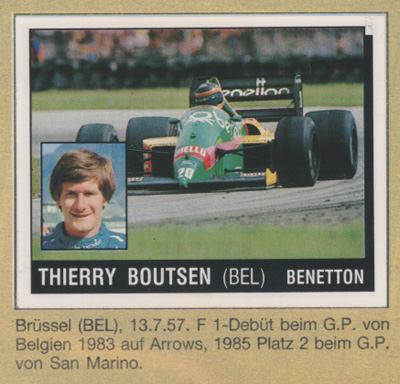 Tierry Boutsen